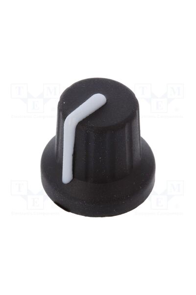 OEM Buton rotativ CLIFF FC72606S, cu indicator, cauciuc, plastic, Øax 6mm, Ø1...
