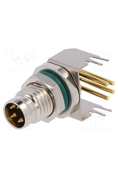 OEM Conector M8 AMPHENOL LTW M8S-04PMMR-SF8001, tată, PIN 4, 4A, 30V, IP68, î...