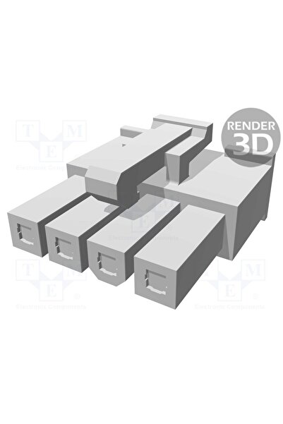 OEM Conector cablu-cablu/PCB MOLEX MX-39-01-4041, mufă, mamă, PIN 4, Mini-Fit...