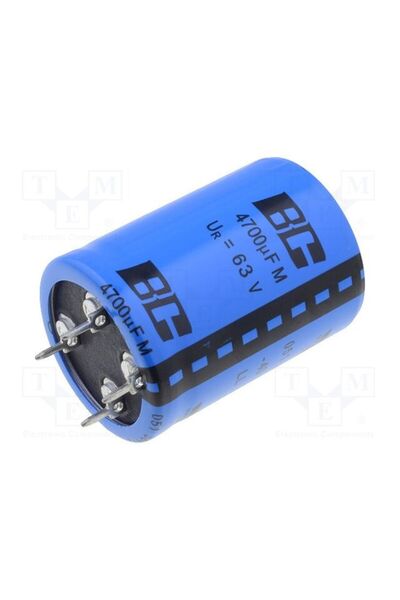 OEM Condensator electrolitic VISHAY MAL205158472E3, SNAP-IN, 4700uF, 63VDC, Ø...