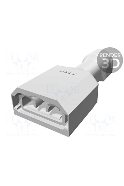 OEM Terminal plat TE Connectivity 3-350819-2/C, 6,3mm, 0,8mm, mamă, 1,31÷2,08...