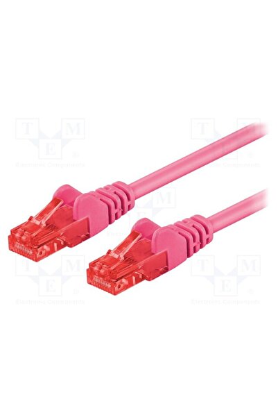 OEM Patch cord GOOBAY U/UTP6-CCA-002PK, U/UTP, Cat 6, RJ45 mufă,din ambele pă...