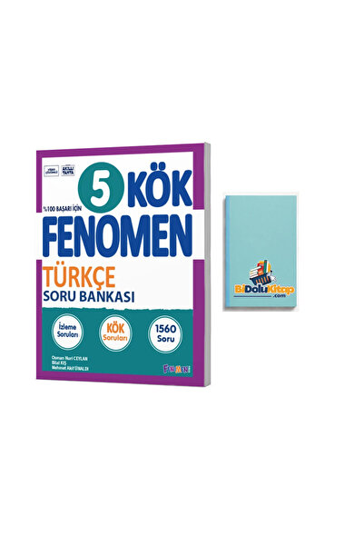 Fenomen 5 KÖK Türkçe Soru Bankası(DEFTER HEDİYE)