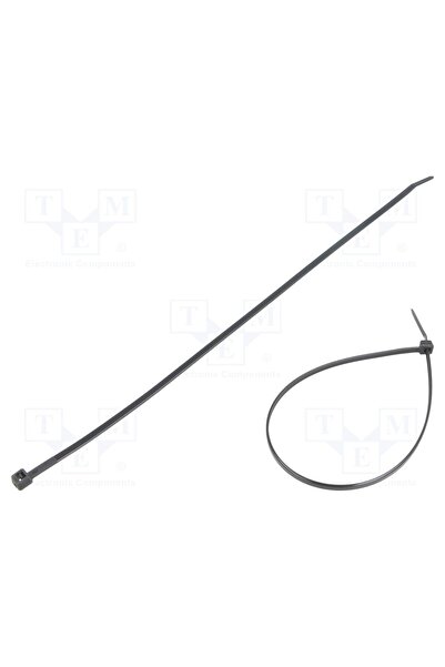 OEM Colier de strângere FIX&FASTEN FIX-S-3.6X280/BK, W 3,6mm, neagră, poliami...