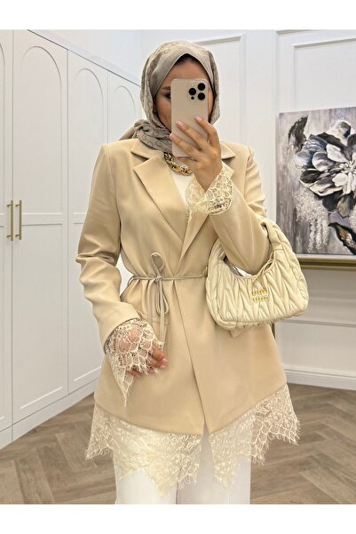 bezenstore DANTELLİ BLAZER CEKET