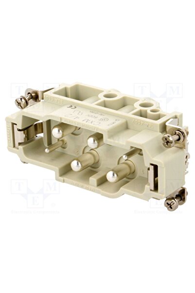 OEM Conector HDC ILME CXM4/2, inserturi de contact, tată, CX, PIN 4, 80A, 600V