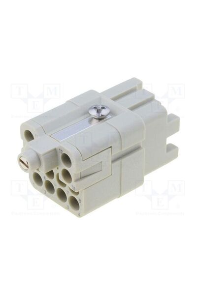 OEM Conector HDC ILME CQF12, inserturi de contact, mamă, CQ, PIN 13(12+1), 10A