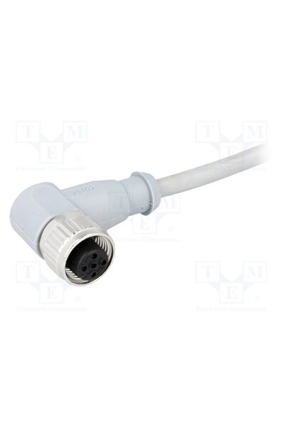 OEM Conector M12 Amphenol CONEC 43-10189, mufă, mamă, PIN 4, în unghi 90°, ca...