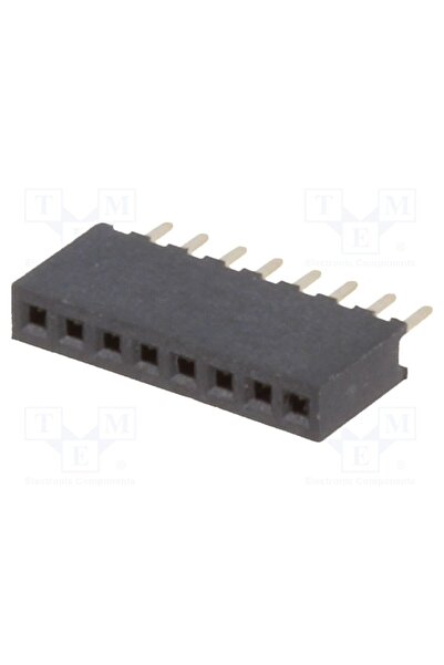 OEM Conector şiruri pini CONNFLY DS1065-01-1X8S8BV, soclu, mamă, PIN 8, THT, ...