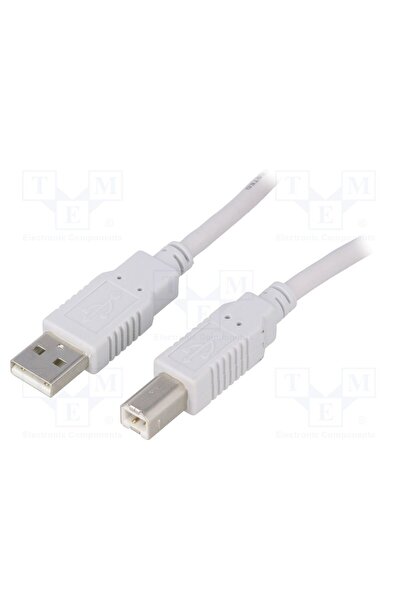 OEM Cablu BQ CABLE CAB-USB2AB/3-GY, USB 2.0, USB A mufă,USB B mufă, 3m, gri, ...