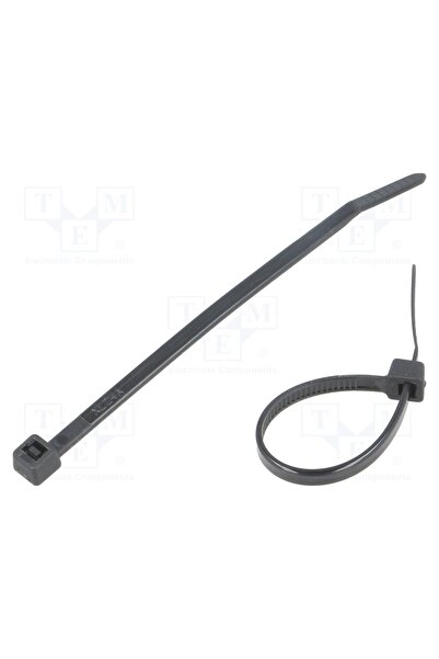 OEM Colier de strângere FIX&FASTEN FIX-S-3.6X100/BK, W 3,6mm, neagră, poliami...