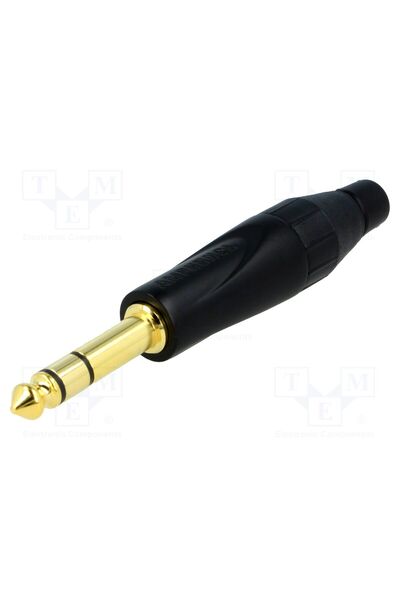 OEM Conector Jack 6,3mm AMPHENOL TS3PB-AU, mufă, tată, stereo, piste 3, drept...