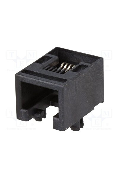 OEM Conector RJ12 MOLEX MX-95501-2661, cu soclu, PIN 6, Cat 3, profil jos, 6p...