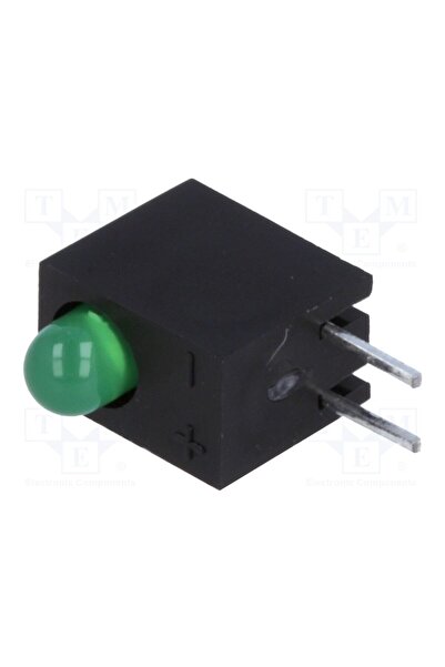 OEM LED KINGBRIGHT ELECTRONIC L-710A8CB/1GD, în carcasă, 3mm, număr diodă 1, ...