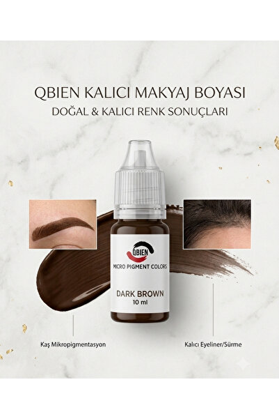 Qbien Kalıcı Makyaj ve Microblading Boyası 10 ml