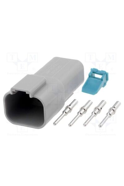 OEM Conector cablu-cablu AMPHENOL AT04-4P-KIT01, mufă, tată, AT, PIN 4, IP67,...