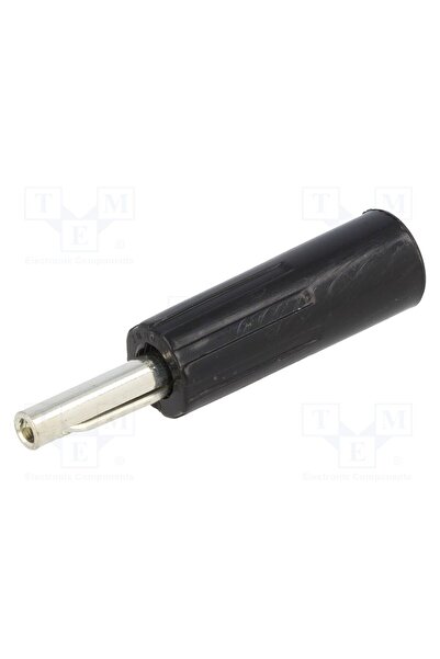 OEM Conector de laborator banană 4mm DELTRON 583-0100, mufă, 16A, 50VDC, neagră