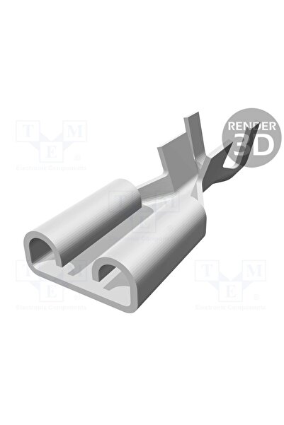 OEM Terminal plat TE Connectivity 5-160447-2, 6,3mm, 0,8mm, mamă, 1÷2,5mm2, c...