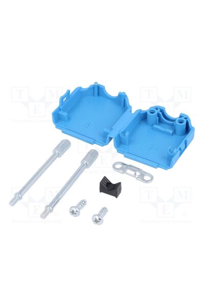 OEM Carcasă pentru conectori D-Sub MH CONNECTORS MHDPPK9-B-K, D-Sub 9pin,D-Su...