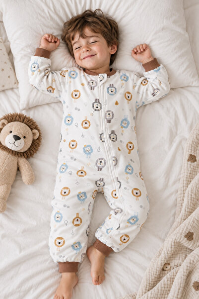 wolly woo Baby and Child Sleeping Bag with Zipper and Print, Ages 1-6
