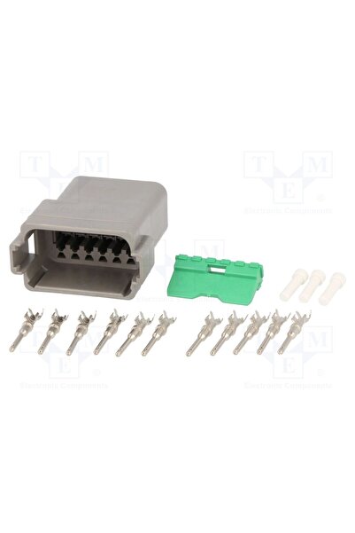 OEM Conector cablu-cablu DEUTSCH / TE Connectivity S-DT04-12PA, mufă, tată, D...