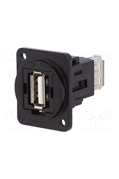 OEM Adaptor CLIFF CP30208NM3B, soclu, USB A soclu,din ambele părţi, FT, drept...