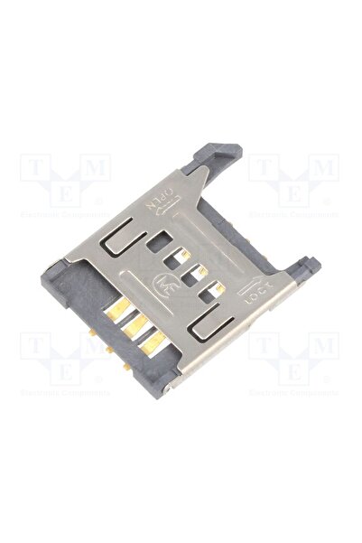 OEM Conector pentru carduri ATTEND 115G-AAAA-R, SIM, fără ejector,cu capac, S...