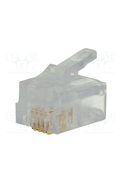 OEM Conector RJ11 BEL FUSE 940-SP-3046R, mufă, PIN 4, 6p4c, pe cablu, IDC,cri...