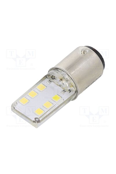 OEM Lampă LED POLAM-ELTA LW-S-BA15D-24AC/DC, BA15D, albă, 24VDC, 24VAC