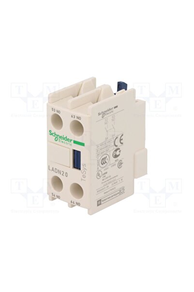 OEM Contacte auxiliare SCHNEIDER ELECTRIC LADN20, cleme cu şurub, frontală, P...
