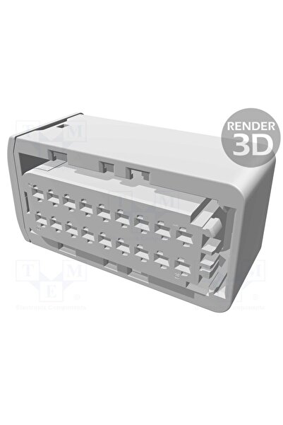 OEM Conector automotive TE Connectivity 3-1563759-1, mufă, mamă, MCP 1.5K, 60...