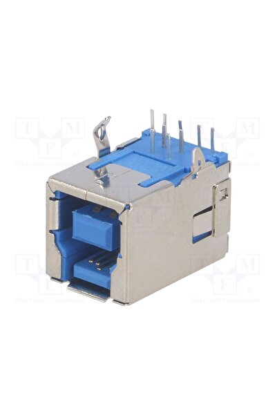 OEM Conector USB B CONNFLY DS1099-02-LN0, soclu, pentru PCB, THT, în unghi 90...