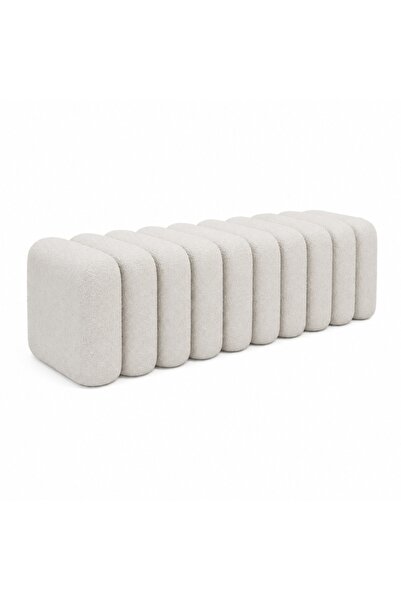 Joynix Bancă decorativă pentru hol sau dormitor, design modular rotunjit, mat...