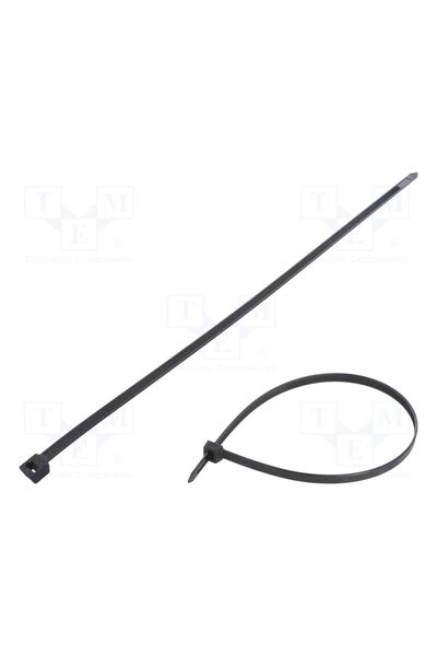 OEM Colier de strângere FIX&FASTEN FIX-S-9.0X460/BK, W 9mm, neagră, poliamidă...