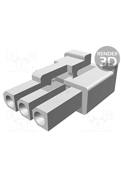 OEM Conector cablu-cablu MOLEX MX-15-31-1032, mamă, PIN 3, 4,8mm, fără contacte
