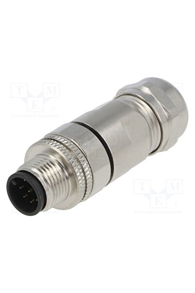 OEM Conector M12 DEGSON ELECTRONICS SM12-CVC-A8M-1B9, mufă, PIN 8, tată, 30V,...