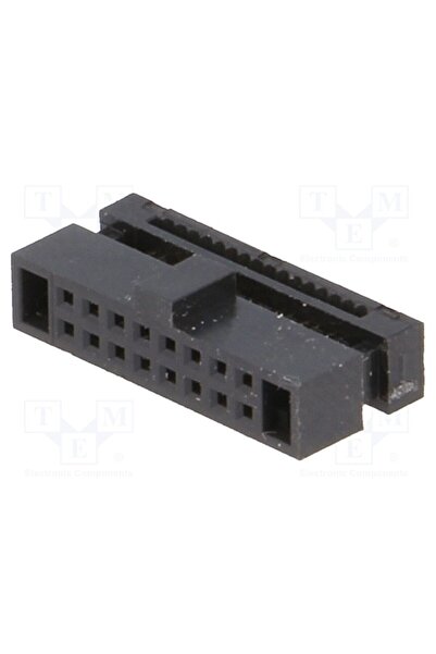 OEM Conector IDC CONNFLY DS1017-01-16NA8, mufă, mamă, PIN 16, IDC, pt.cablu-b...