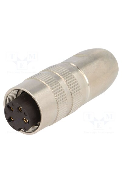 OEM Conector M16 LUMBERG 0322-04, mufă, mamă, PIN 4, 5A, 250V, lipire, pe cab...