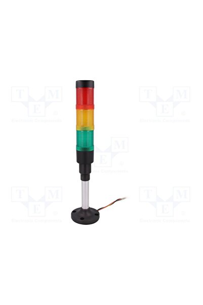 OEM Coloană de semnalizare ONPOW HBJD-40D3RYG24B, roşu/galben/verde, LED, 24V...