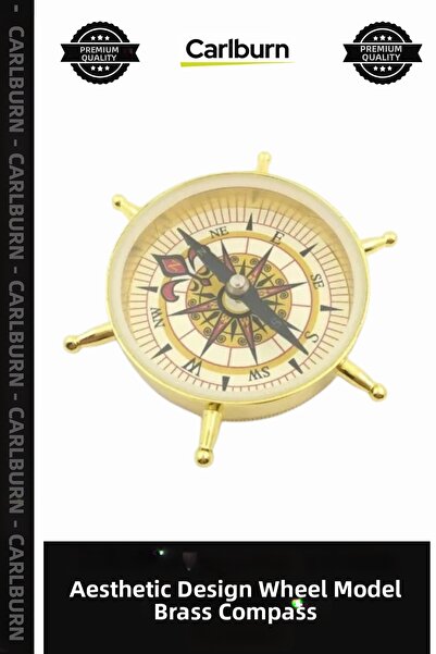 Carlburn # Compass Decorative Sailor Collectible Handmade Stylish Aesthetic D...