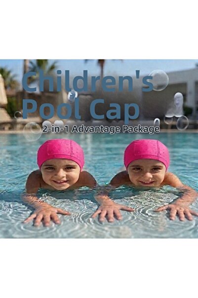 tayuya 2-Piece Swimming Cap Micron Fabric Elastic Pool and Sea Cap (2-16) Yea...