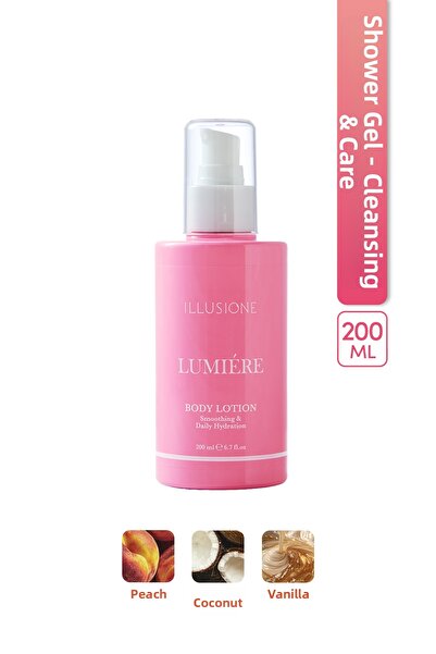 ILLUSIONE لوشن الجسم لوميير - ترطيب مكثف - 200 مل