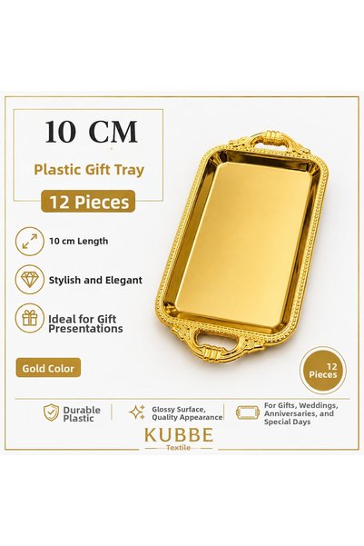 kubbe tekstil aksesuar Plastic Gift Tray