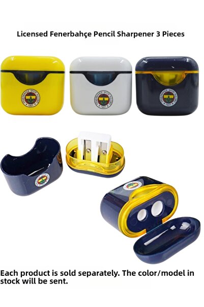 Generic Brand Licensed Fenerbahçe Pencil Sharpener 3 Pieces