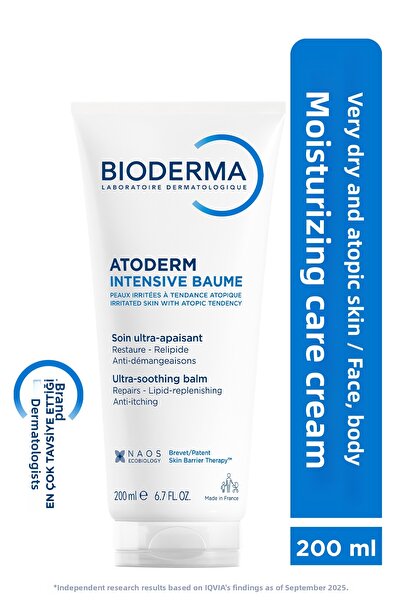 Bioderma Atoderm Intensive Balm Ενυδατική και Επανορθωτική Κρέμα για Πολύ Ξηρ...