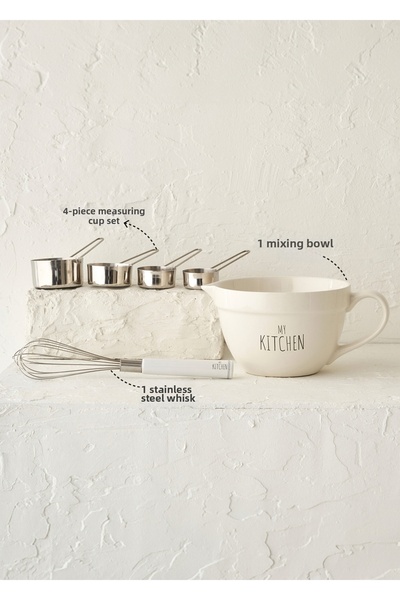 Bella Maison My Kitchen 6 Piece Cake Set White