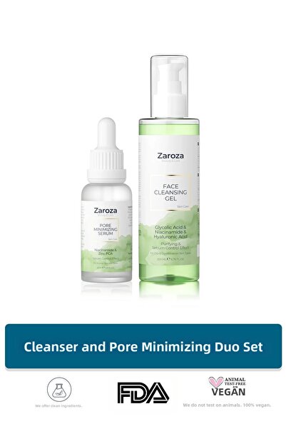 ZAROZA Purifying and Pore Removing Dual Set