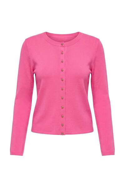 Trendyol Collection Pink Premium Yarn/Special Yarn Knitwear Cardigan Twoaw27H...