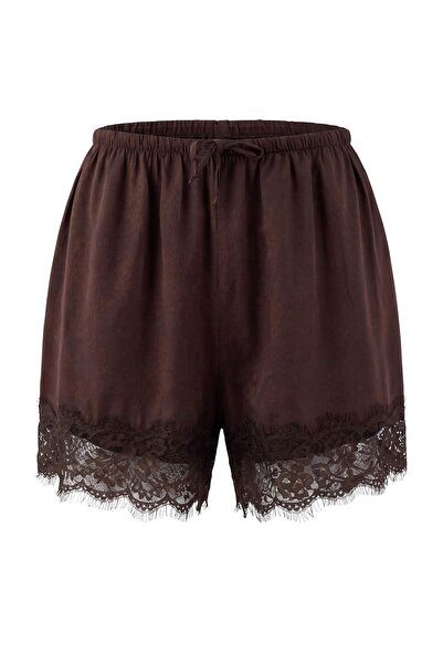 Trendyol Collection Brown Woven Shorts & Bermuda Shorts Tpraw27Sr00004