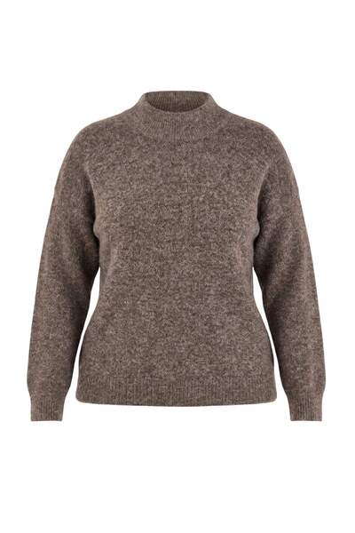Trendyol Curve Wardrobe Essentials Pullover aus Premium-Garn mit Mink-Alpaka-...